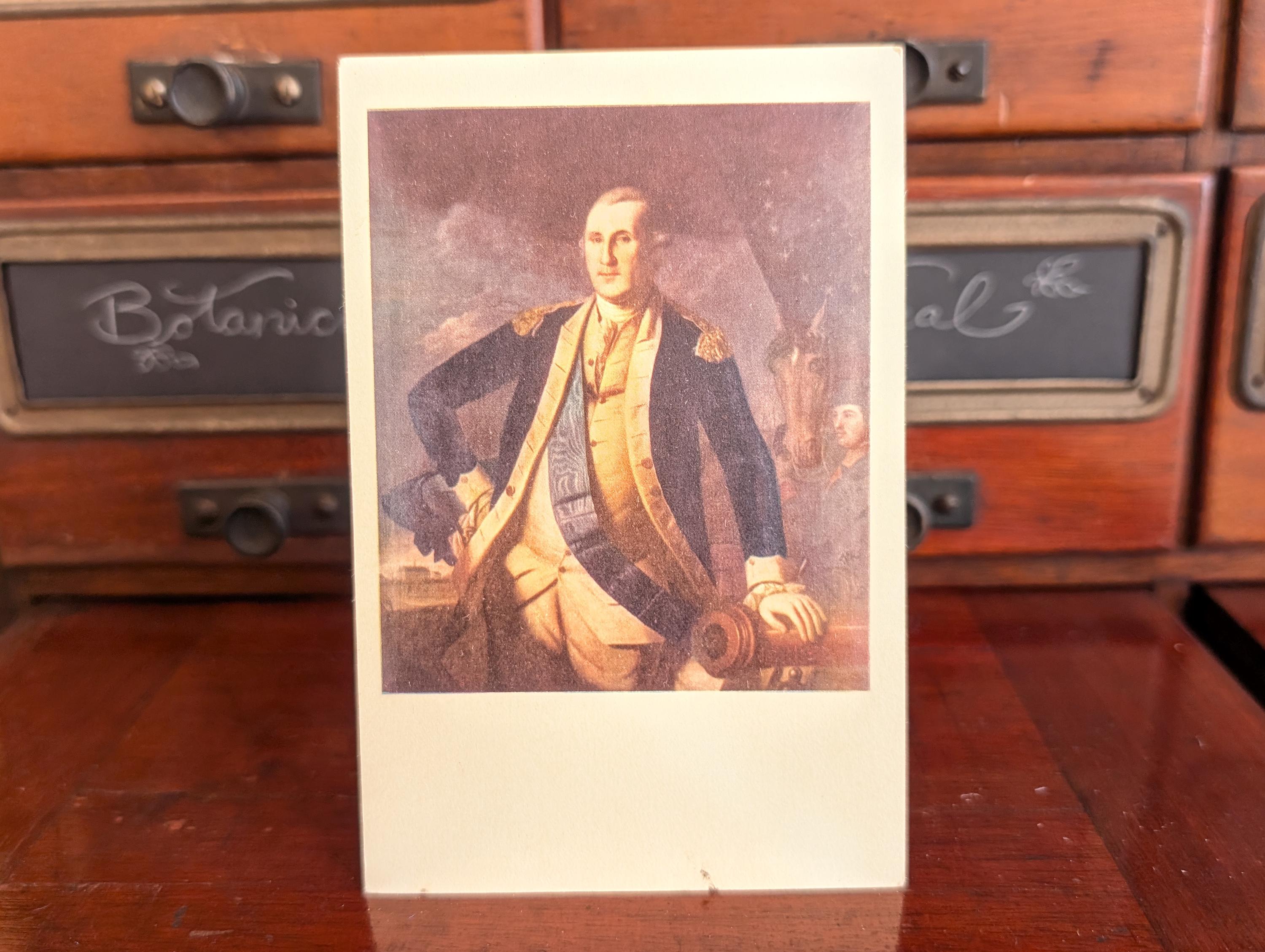 Unused Portrait of General Washington Postcard, Mt Vernon - Etsy
