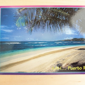 Unbenutzte AAH...Puerto Rico Postkarte