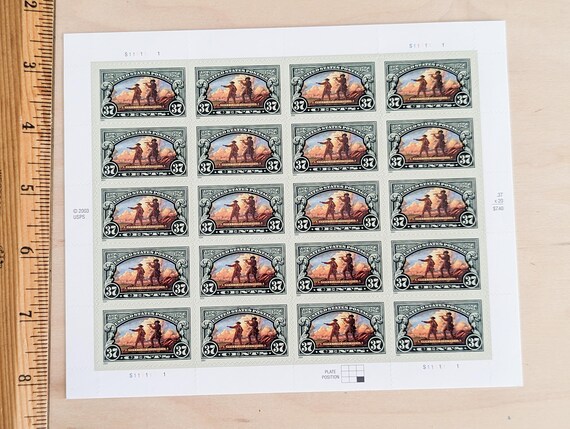 ルイス・クラーク生誕200周年記念切手20枚セット、ヴィンテージ