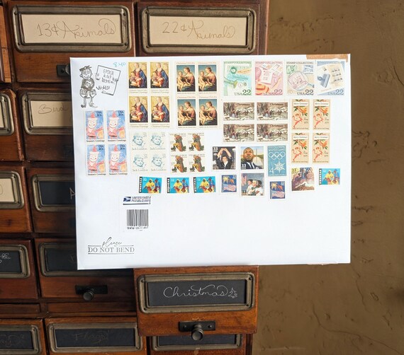 10枚の200周年記念切手（1776-1976年）、ヴィンテージ未使用USPS 13