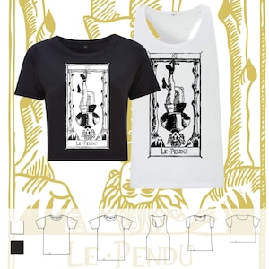 T-shirt  LE PENDU Tarot de Marseille" Tarocchi L'APPESO carte