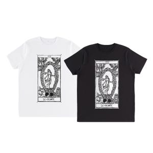 T-shirt Le MONDE Tarot de Marseille" Tarot LE MONDE arcanique