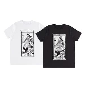T-shirt  L'Empereur "Tarot de Marseille" Tarocchi l'Imperatore carte, maglietta unisex, crop donna, canotta, rolled t-shirt e oversize