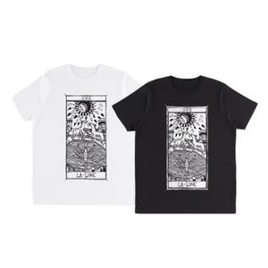 T-shirt La Lune Tarot de Marseille" Tarocchi LA LUNA arcano classic, oversize, canotta, crop e maniche con i risvolti. Arcani maggiori