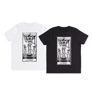 LE DIABLE T-shirt Tarot de Marseille Tarot Duivel XV Traditionele Kaarten