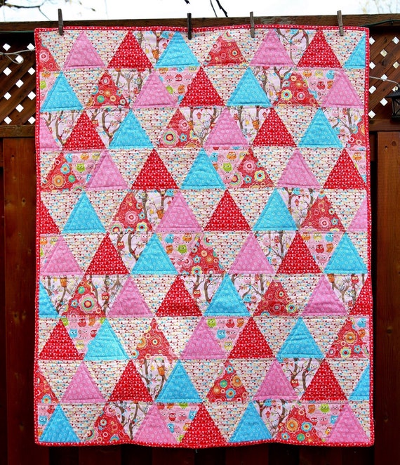 Woodland Owl Baby Girl Quilt Handmade Quilts For - Baby Girl Nursery Bedding Owl Woodland Owl Baby Girl Quilt Handmade Quilts For - Baby Girl Nursery Bedding Owl