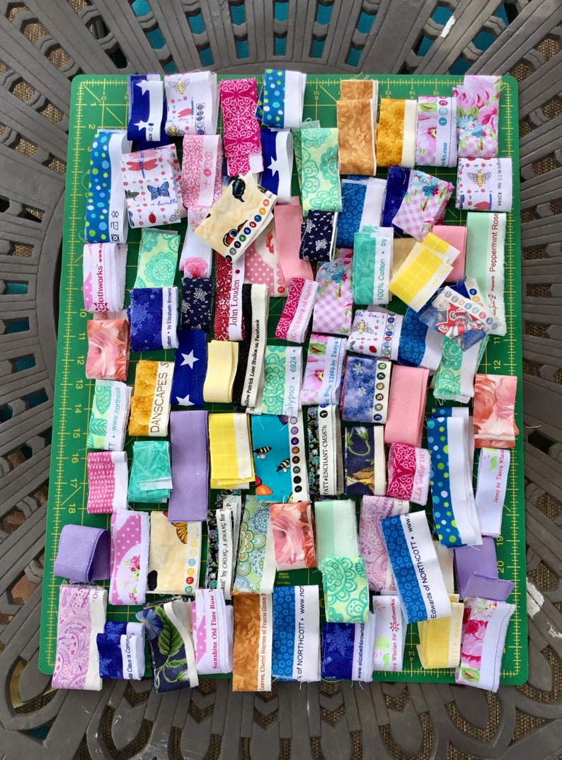 Fabric Selvage Edges Cotton Quilt Fabric Selvages Designer Etsy