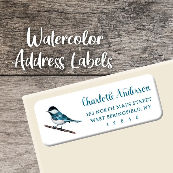 Bird Labels Etsy