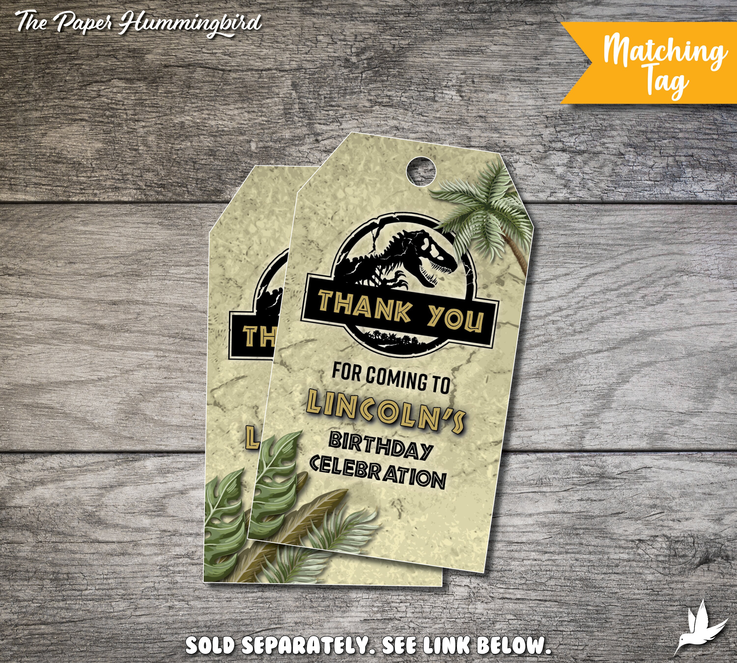 Jurassic World Water Bottle Labels Printable Jurassic Park | Etsy