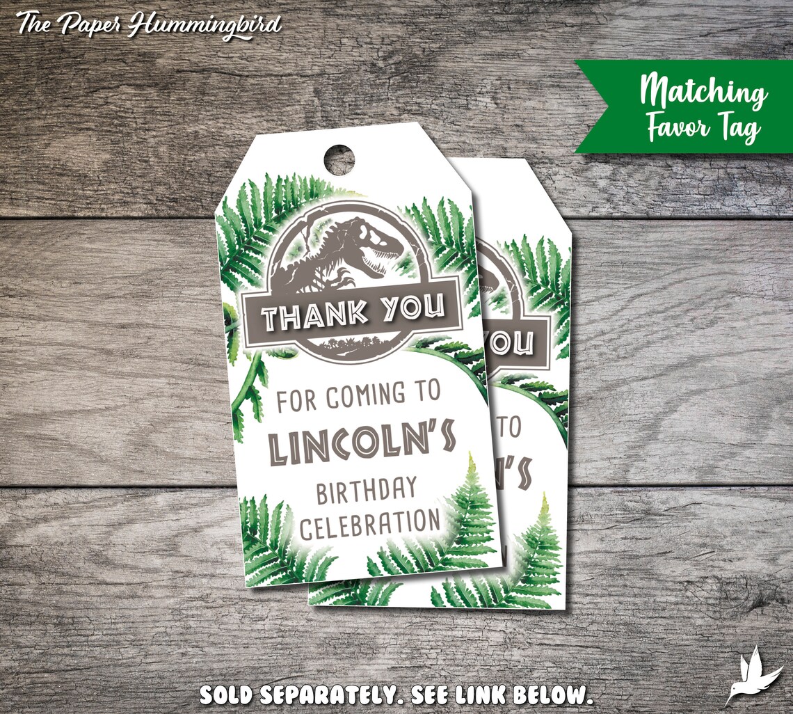 Jurassic World Water Bottle Labels Printable Jurassic Park Etsy