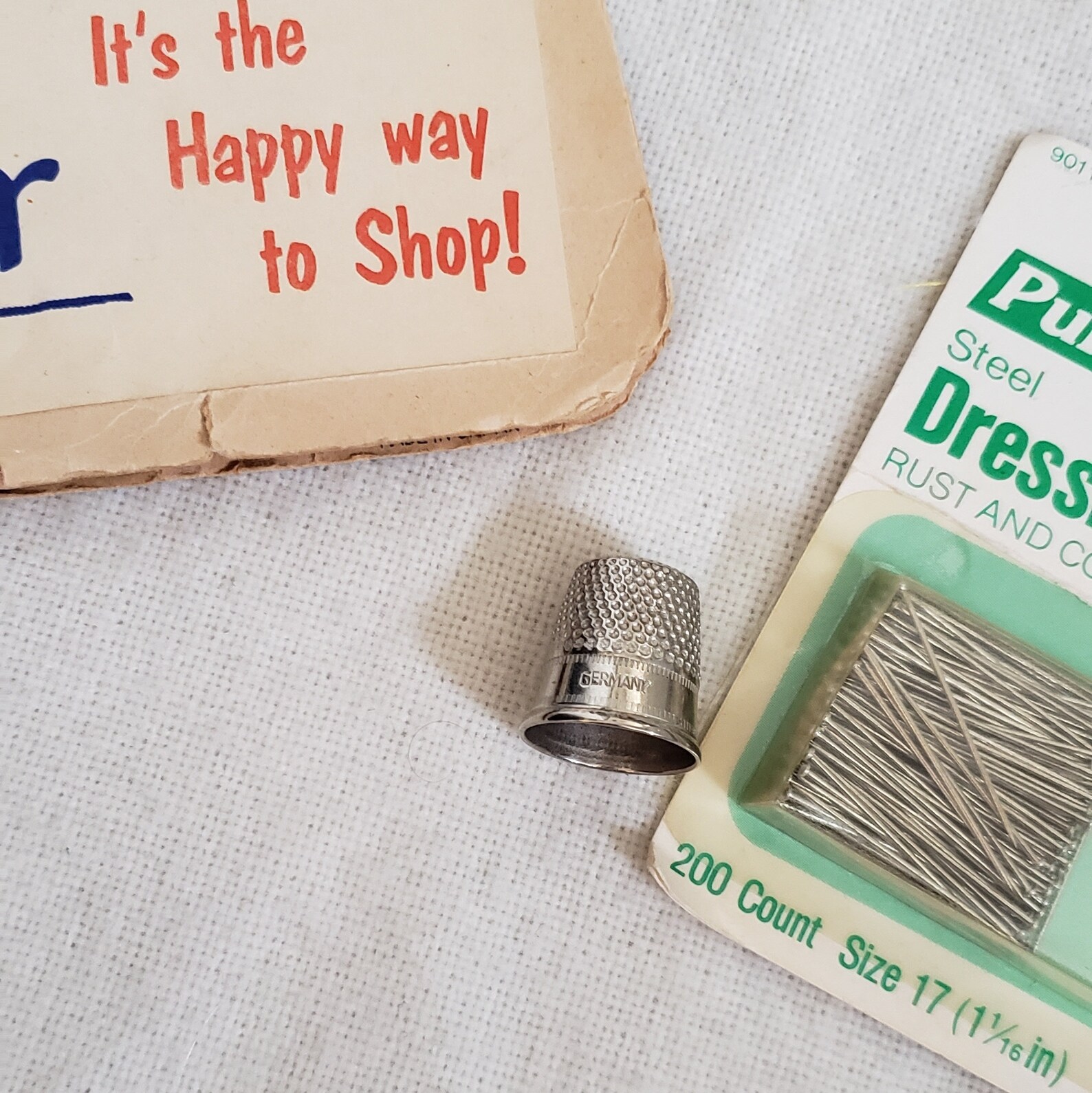 Kroger Promotional Needle Book Vintage Thimbles and Etsy