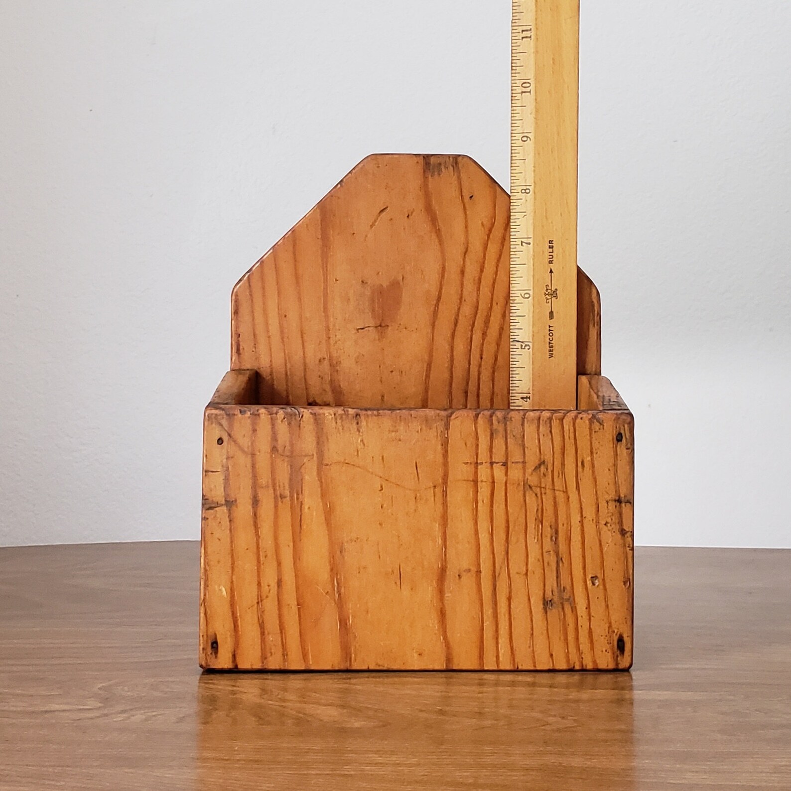 Wooden Recipe Box With High Back Trinket Container 5x7 Etsy