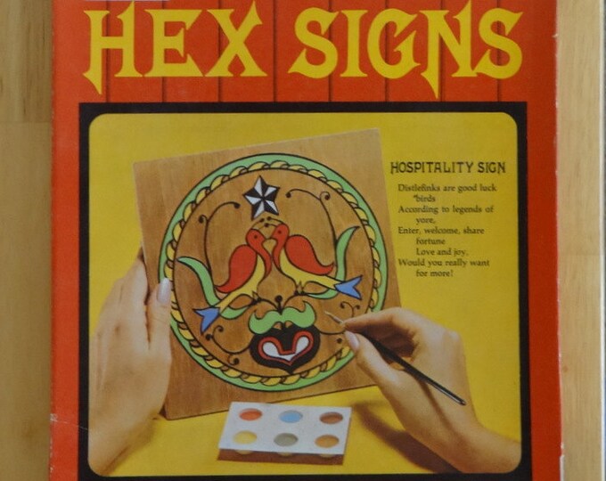Vintage Craft Master Paintbynumber Pennsylvania Dutch Hex Sign Folk