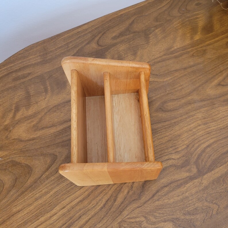 Wood Remote Control Caddy Remote Holder Card Letter Holder Etsy