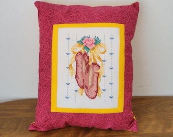 Handmade Ballerina Decorative Pillow