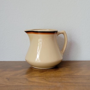 Shenango Inca Ware Creamer, Small Vintage Restaurant Ware Pitcher