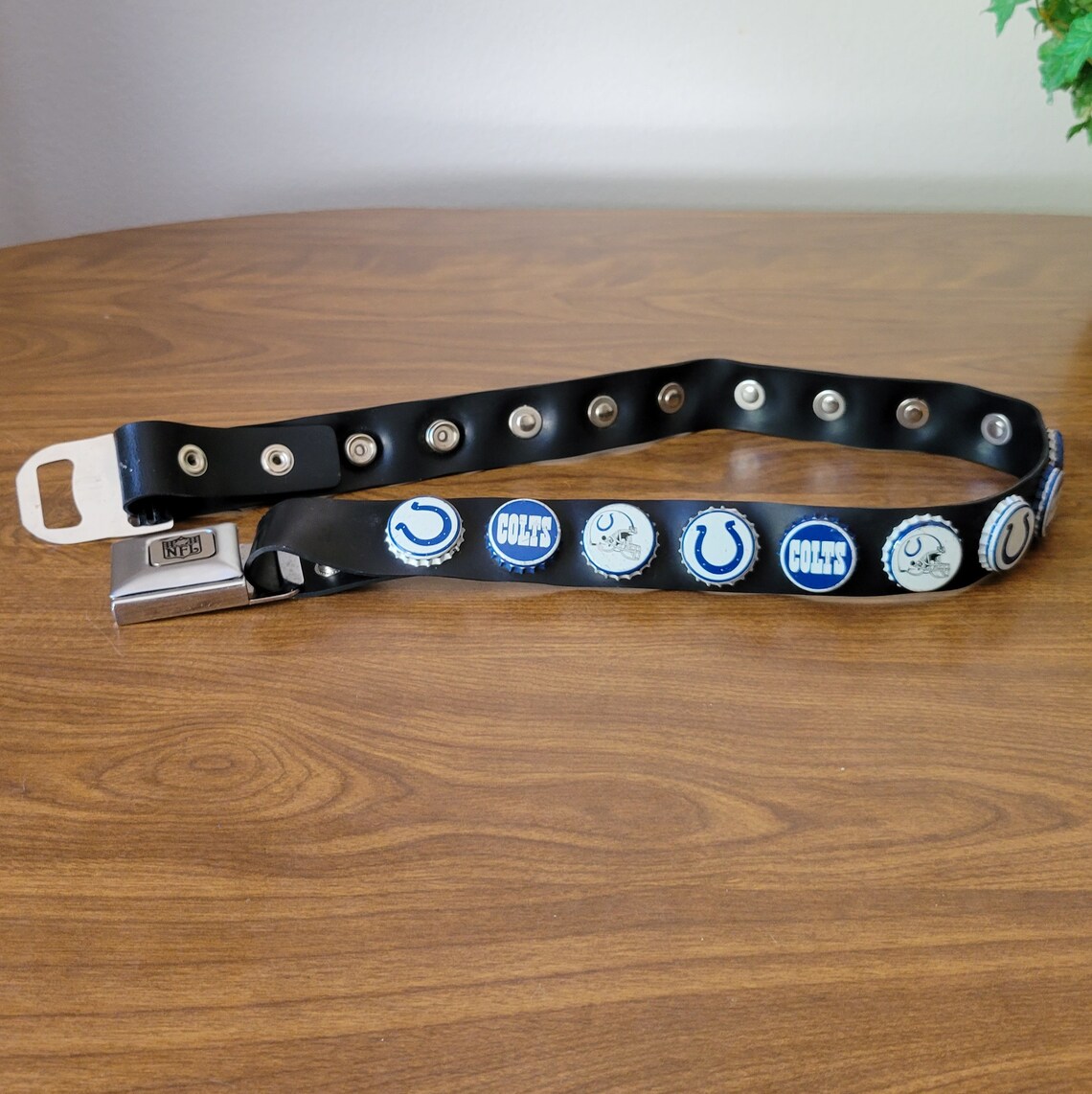 Little Earth Bottle Cap Adjustable Belt Indianapolis Colts Etsy