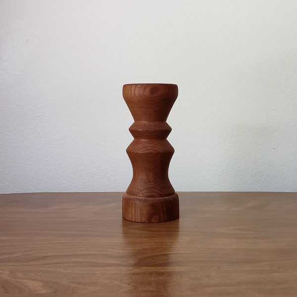 Wooden Candle Holder Etsy