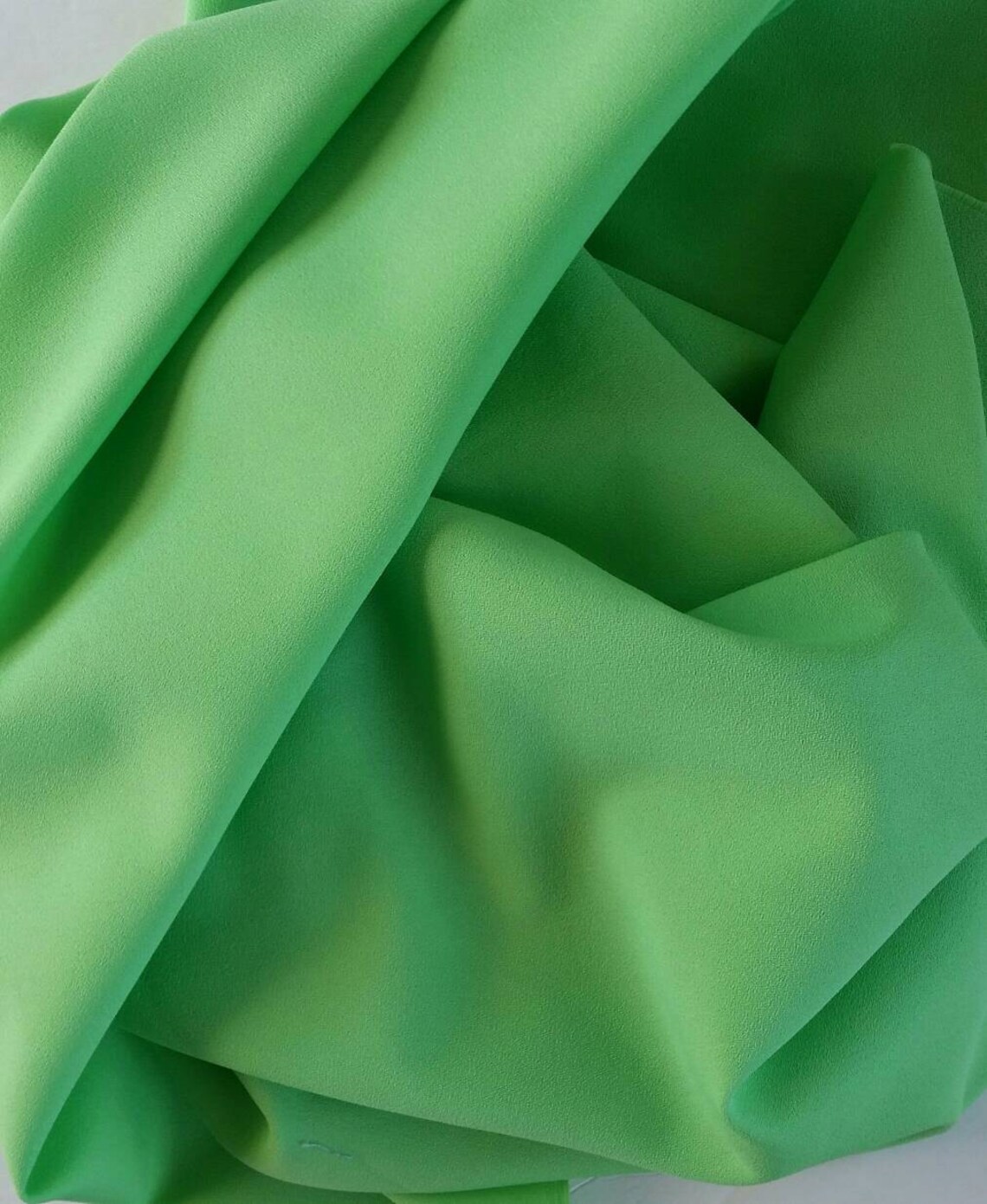 Green Lightweight Fabric 1.5 Yards Muted Lime Green St. Etsy
