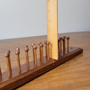 Vintage Wooden Peg Loom