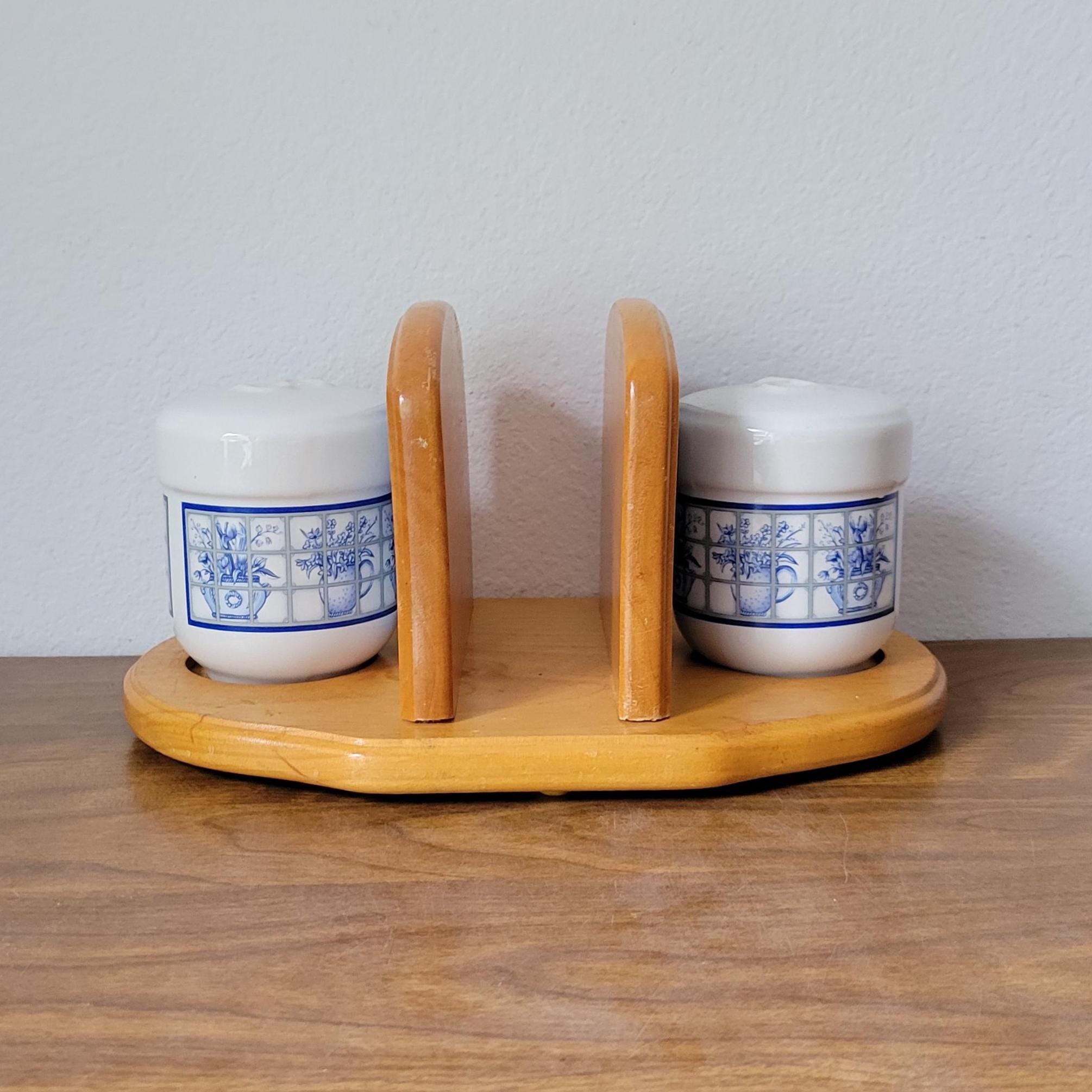Cute Mouse Ears Napkin Holder With Salt & Pepper Storage - Funny Kitchen Table Decor, Creative Housewarming Gift