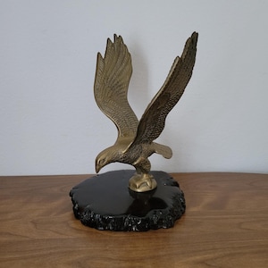 Vintage Eagle Figurine with Wings Spread