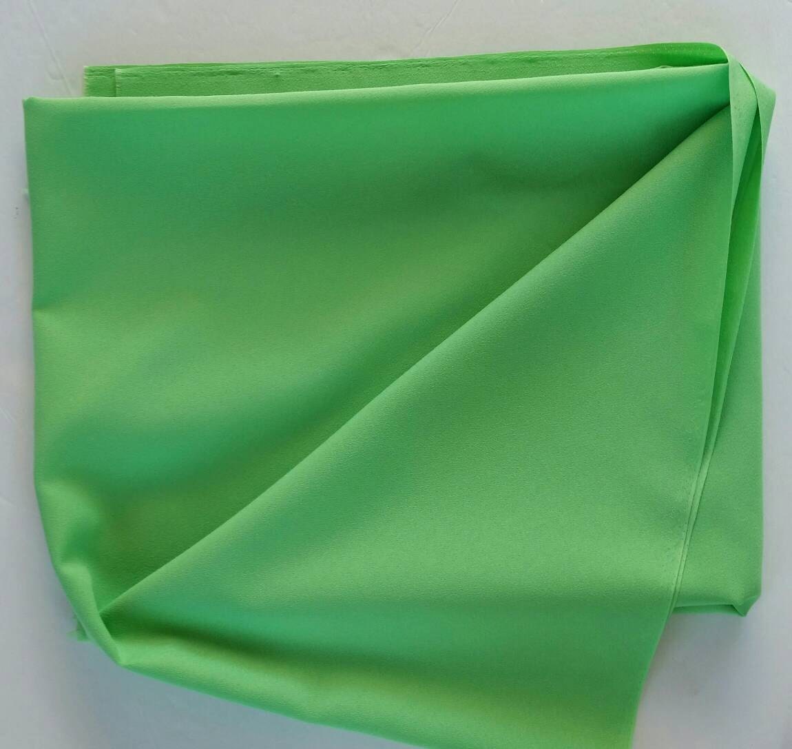 Green Lightweight Fabric 1.5 Yards Muted Lime Green St. Etsy