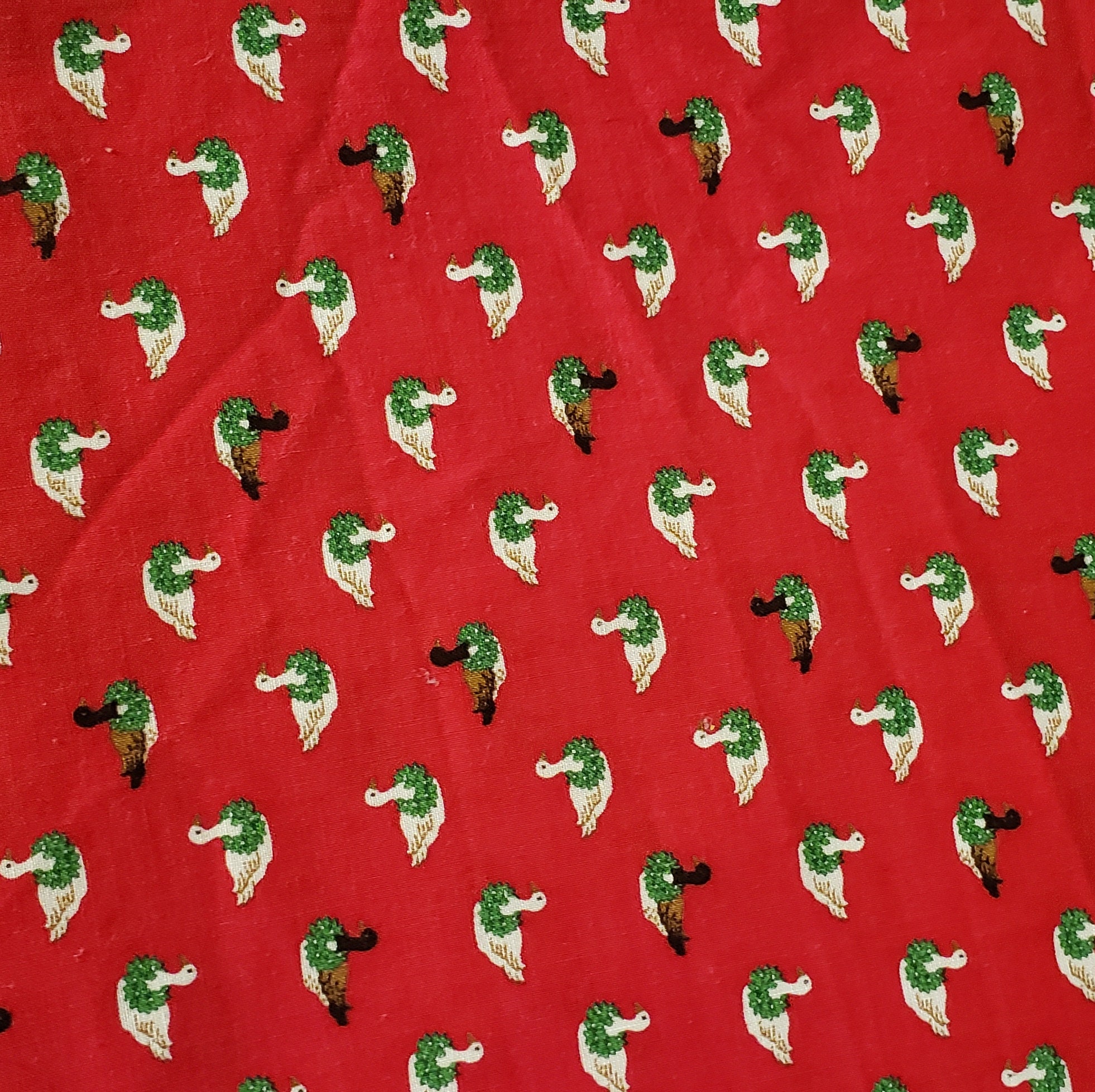 Cotton fabric remnants Christmas prints quilt fabric craft | Etsy