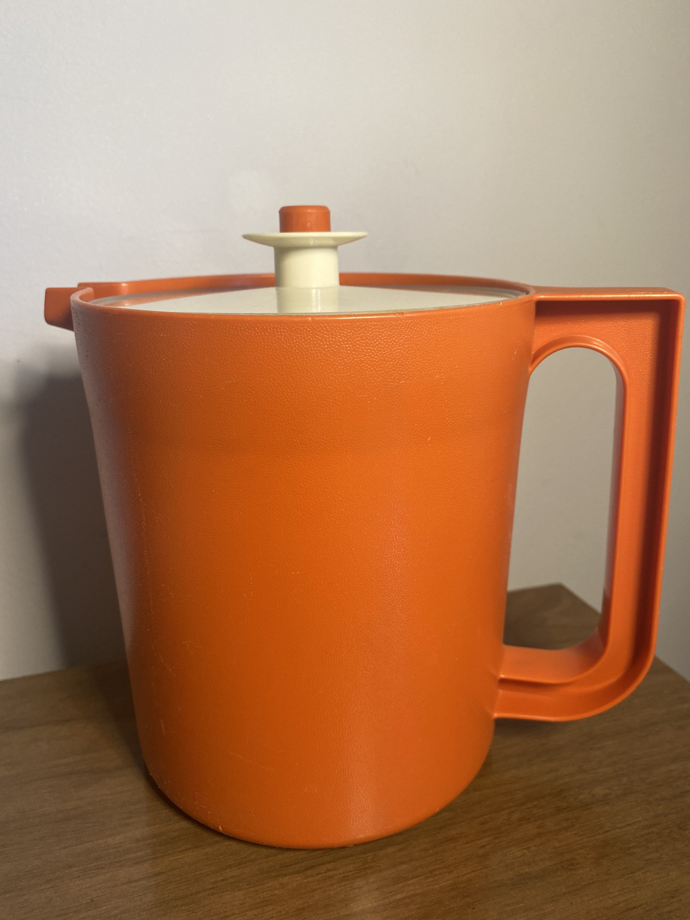 Vintage Orange Tupperware Pitcher 1.5 Quart Orange No. 15752 Etsy