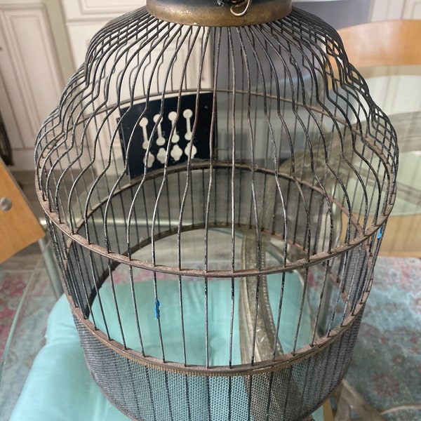 Antique Bird Cage Etsy