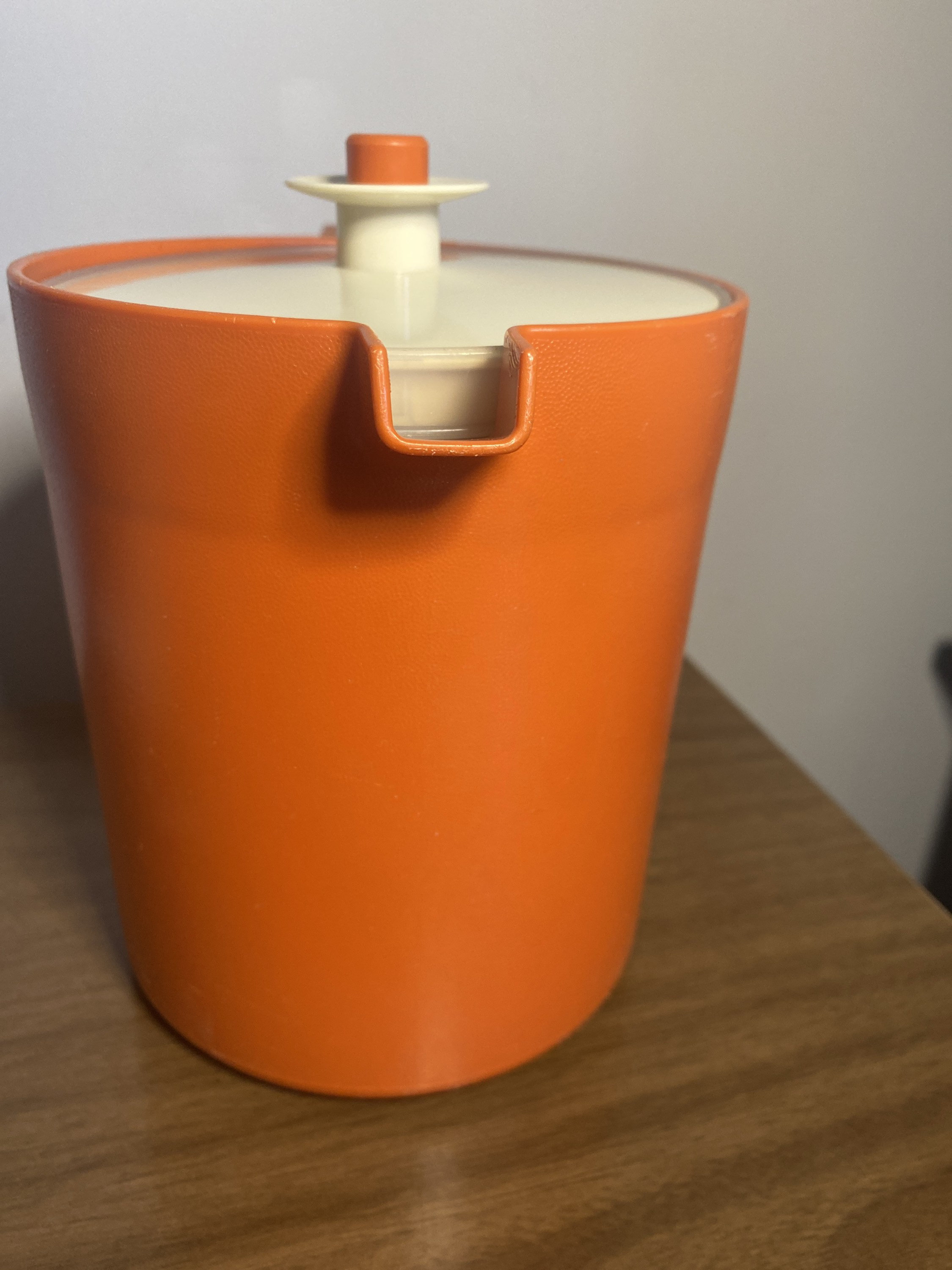 Vintage Orange Tupperware Pitcher 1.5 Quart Orange No. 15752 Etsy