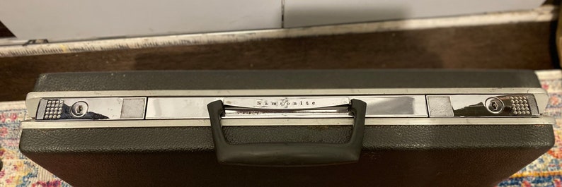 Samsonite Hipster Slim Briefcase 1970\u2019s