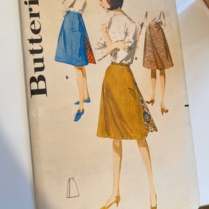 1960’s Skirt Butterick Sewing Pattern 2797