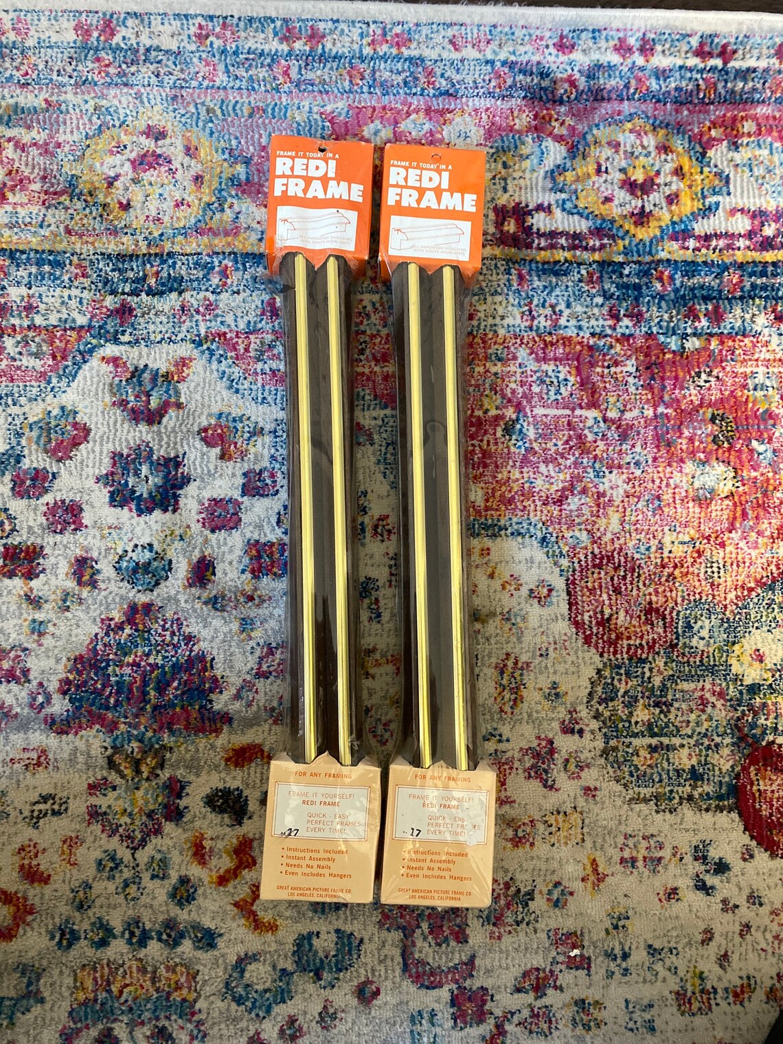 Vintage New Redi Frame 17 x. 17 2 kits Etsy