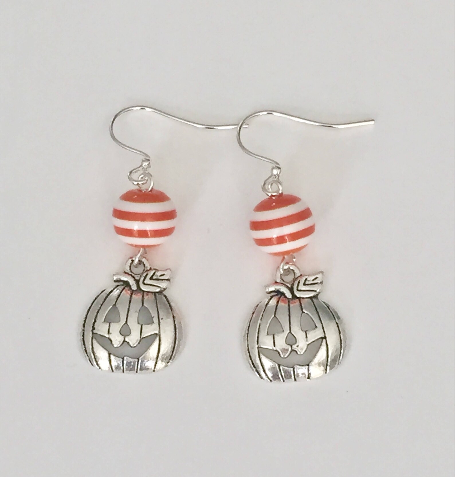 Halloween Pumpkin Earrings Etsy