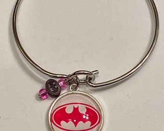 Batgirl Bangle Bracelet