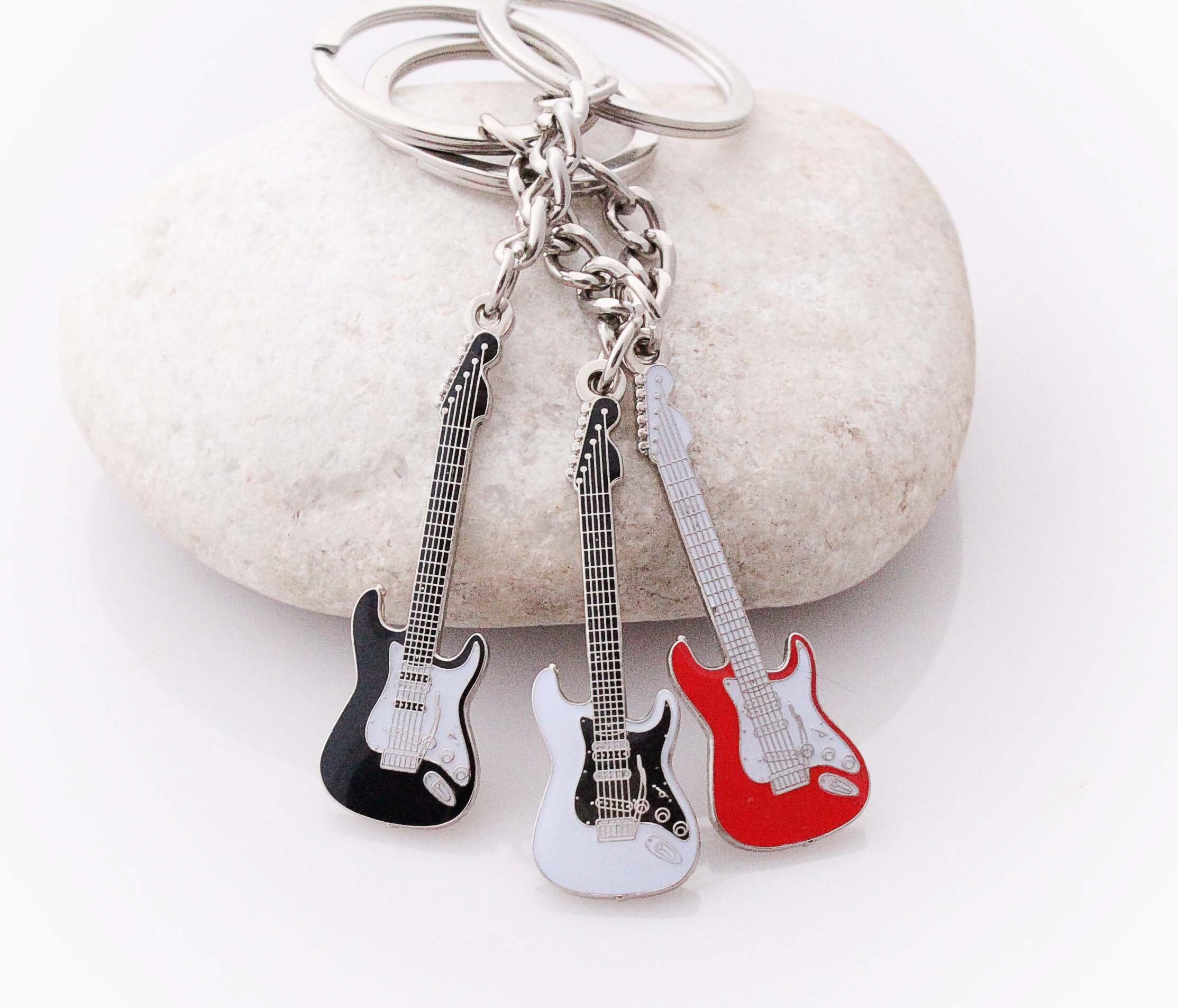 Mini guitar best sale keychains