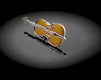 Cello Pin Badge