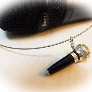 Microphone Pendant on Cable Cord image 6