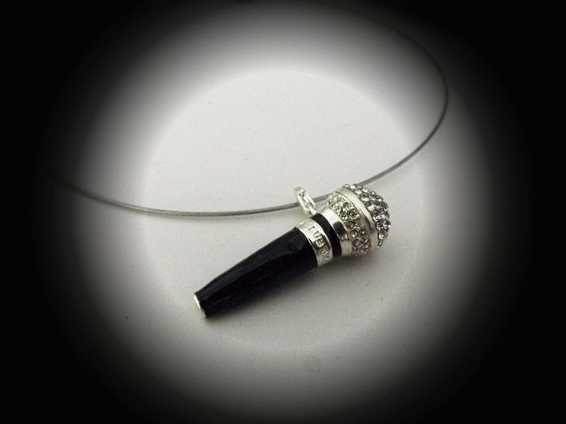 Microphone Pendant on Cable Cord image 4