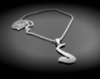 Saxophone Necklace Stainless Steel