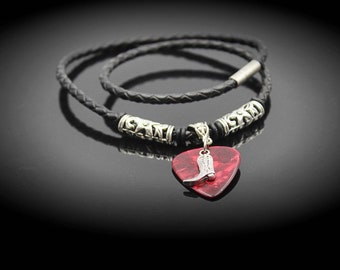 Cowboy Boot Guitar Pick Choker