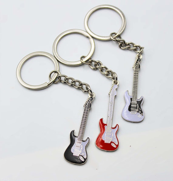 Mini guitar best sale keychains