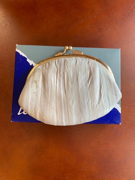 lee sands eel skin coin purse