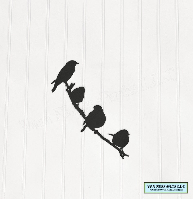 Bird Wall Art Home Decor Small House Decoration Metal Etsy New Zealand