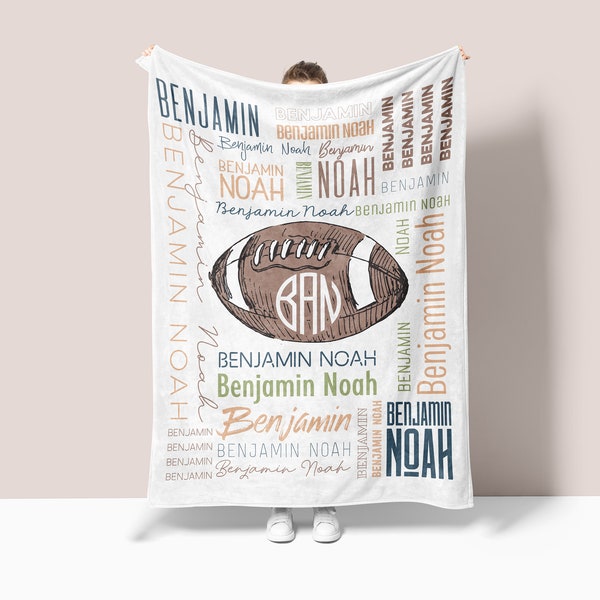 Monogram Football Etsy