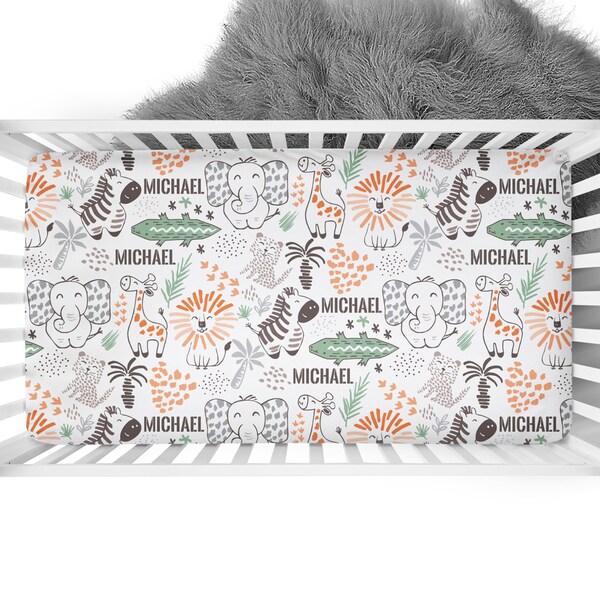 Custom Crib Sheet Etsy