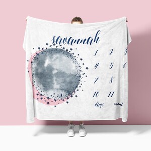 Maandelijkse babydeken mijlpaaldeken babymijlpaaldeken mijlpaaldeken meisje mijlpaaldeken babymeisje mijlpaaldeken maandelijkse fotodeken