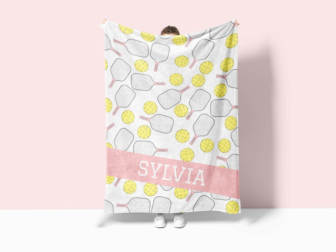 Personalized Pickleball Blanket Customizable Design Order The Perfect learn-how-to-dink-palm-beach-county-pickleball-pro