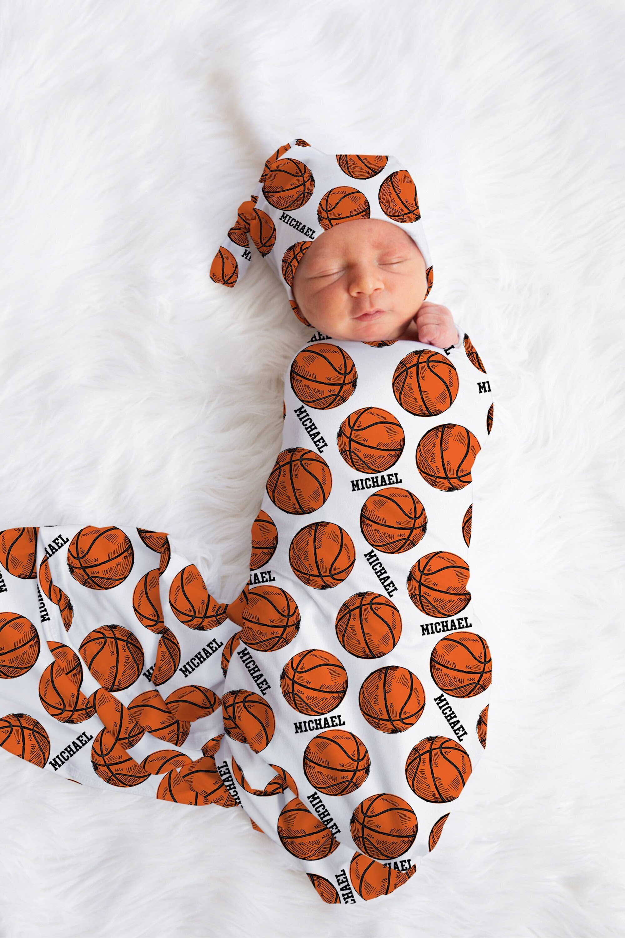 Boston NBA Knitted Winter Hat Embroidered Logo Pompom Basketball Newborn,  Toddler, Kids, Adult